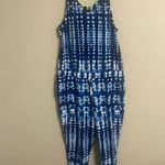 Vera Wang Simply  Blue Tie Dye Pockets Tank Romper Sleepwear Size XXL NWT New Photo 2