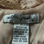 Ultra Pink Y2K Going Out Top Lace Blush Top Longer Length Flattering Photo 6