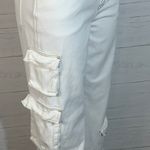 PacSun 90's baggy cargo jeans size 28 ivory womens Photo 5