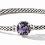 David Yurman  petite black orchid bracelet Photo 0