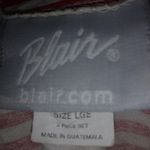 Blair  L Nautical Long Sleeved Stripe Boat Top in Red White Photo 2