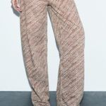 ZARA NWOT LIMITED EDITION ANIMAL PRINTED BLOGGERS FAVE PANTS Wide Leg Baggy Photo 2