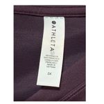 Athleta Women’s Plus 3X Shanti Lace Top in color Deep Crocus Violet Purple NWT Photo 7