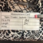 Chico's  Leopard Jacket Gray XL Or‎ 3 Photo 12