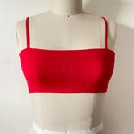Emma & Sam Red Tiny Spaghetti Strap Top Photo 1
