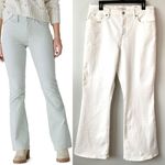 Lucky Brand NWT Stevie High Rise Flared Jeans Size 14 / 32R White Stretch Retro Photo 1