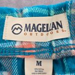Magellan outdoors  Blue Plaid Sleep Fleece Pajama Bottoms Trousers Pants M Medium Photo 6