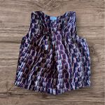 Joie  Women's Yellow Silk Malta Halter Blouse Top Size L $198 Lightweight Gold Photo 2