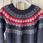 Weatherproof Women’s Black & Red  Vintage 1948 Long Sleeve Winter Sweater Sz S Photo 1