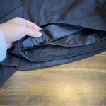 Deep or Shallow Black Skirt Skort Shorts Bow Tie Faux Button Whimsygoth Punk Size M Photo 8