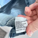 Vintage‎ Denim Fall Floral Embroidered Longsleeve Button Down Blouse Size Large Blue Photo 6