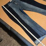 CAbi  hi-low crop two tone jeans, released hem, highwaisted size 16 plus size Photo 13