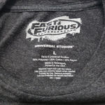 Universal Studios Shirt Size Large Fast & Furious Supercharged Ride Or Die Shirt Unisex T-shirt Photo 5