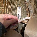 Victoria's Secret  NWT SHINE Tan PUSH UP Bra with Rhinestone Straps Photo 2
