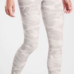 Athleta  Elation Camo 7/8 Tight in Taupe Size XS Photo 0