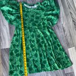 ZARA  Emerald Floral Dress Photo 6