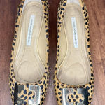 Diane Von Furstenburg Bonnie Calfhair Pumps w/ Gold Buckle Size 6.5 EUC!! Photo 0