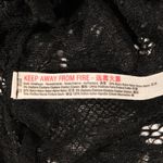 Free People NWOT  Black Strapless Lace Top Size XS Photo 5