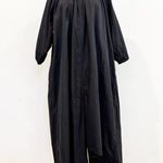 Apiece Apart  Asymmetrical Black Midi Dress Lagenlook Relaxed‎ Oversized Size XS Photo 0