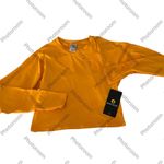 Body Glove  SMOOTHIES LET IT BE CROP RASHGUARD - APRICOT, Large, NWT Photo 2