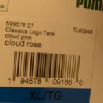 Puma  Cloud Rose Classic Logo Tank Size XL Photo 3