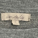 Wonderly  women’s gray oversized sweatshirt size small Photo 2