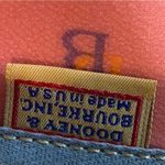 Dooney & Bourke Pink Multicolor Rainbow DB Monogram Tote Bag Photo 11