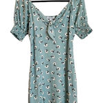 Mimi Chica ✨ Teal Smocked Floral Mini Dress✨ Photo 0