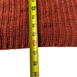 Moon & Madison Terra Cotta Knit Crop Sweater Women's Size Medium | 26 Photo 4