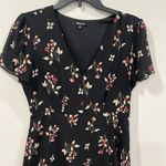 Madewell  Alexa Chung FALL Posy Floral Ruffle Dress Size 4 EUC Photo 1