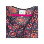 MISA Los Angeles MISA ❀ Para Chiffon Ruffled Top ❀ Talitha Tile Multi Print ❀ Gathered Sleeve ❀ M Photo 5