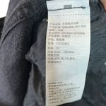 Abercrombie & Fitch The Dad High Rise Jeans Black Button Fly Women’s Size 33 16L Photo 8