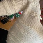 Lou & grey  white bobble chunky knit mock neck sweater Photo 6