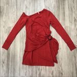 Free People Copper Frankie Mini Dress Long Sleeve Sz M Photo 1