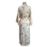 Vintage California Dynasty Romantic Light Pink Floral NightGown Robe Size Large Photo 2