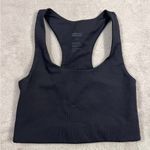 Girlfriend Collective  Black Paloma Racerback Bra Photo 7