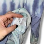 Wildfox  Tie Dye‎ Hoodie XS Purple Blue Green White Casual Pullover Sweatshirt Photo 2
