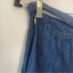 Draper James  Chambray Shorts 6 Blue  Medium Wash Belted Pockets Casual Photo 3