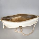 American Vintage Vintage White Beaded Envelope Clutch/Shoulder Bag Photo 6