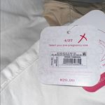 NWT Isabel Maternity by Ingrid & Isabel Skinny White Jeans Crossover Panel A941 Size undefined Photo 5