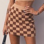 Princess Polly Luci Checkered Mini Skirt Photo 1