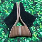 Marc Fisher Mule Ripley Suede Black Tan size 6 1/2M Photo 3