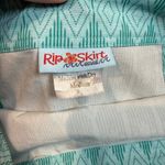 RipSkirt Hawaii West End Teal Wrap Skirt Length 1 Size‎ Medium Coverup Mini Blue Photo 3