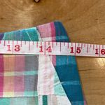 Cape Madras Cotton Plaid Patchwork Skort Preppy Golf NWT Size 2 Blue Photo 6