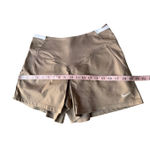 Nike Vintage Fit Dry Tan Skort with V-Back and Embroidered Logo Size S/4 Photo 9