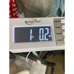 Chico's 0 Sweater Women S Oatmeal Shiny Sequin V Neck Long Slv Chunky Open knit Photo 10