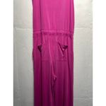 Lou & grey NEW  Pink Sleeveless Jumpsuit with V-Neckline Size Small Photo 6