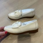 Quince Italian Leather Bow Penny Loafer, Bone, 5 Photo 9