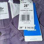 Adidas NWT $140  KSENIASCHNAIDER Patchwork PW Straight Leg Jeans Purple 28 Photo 4