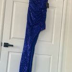Mac Duggal IEENA Asymmetrical Sequin Dress Photo 3
